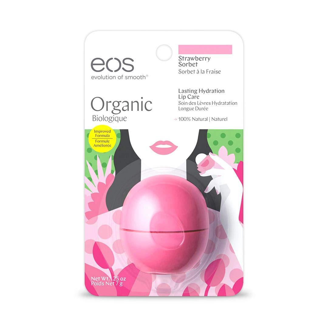 EOS Organic Strawberry Sorbet Lasting Hydration