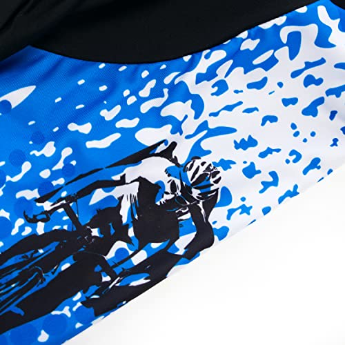 Calça masculina de ciclismo acolchoada longa para compressão de bicicleta MTB leggings para uso ao a