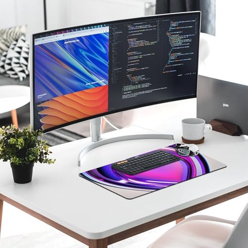 Mouse Pad Purple Hearts Gaming Grande 30x60 cm Antideslizante miniatura 6