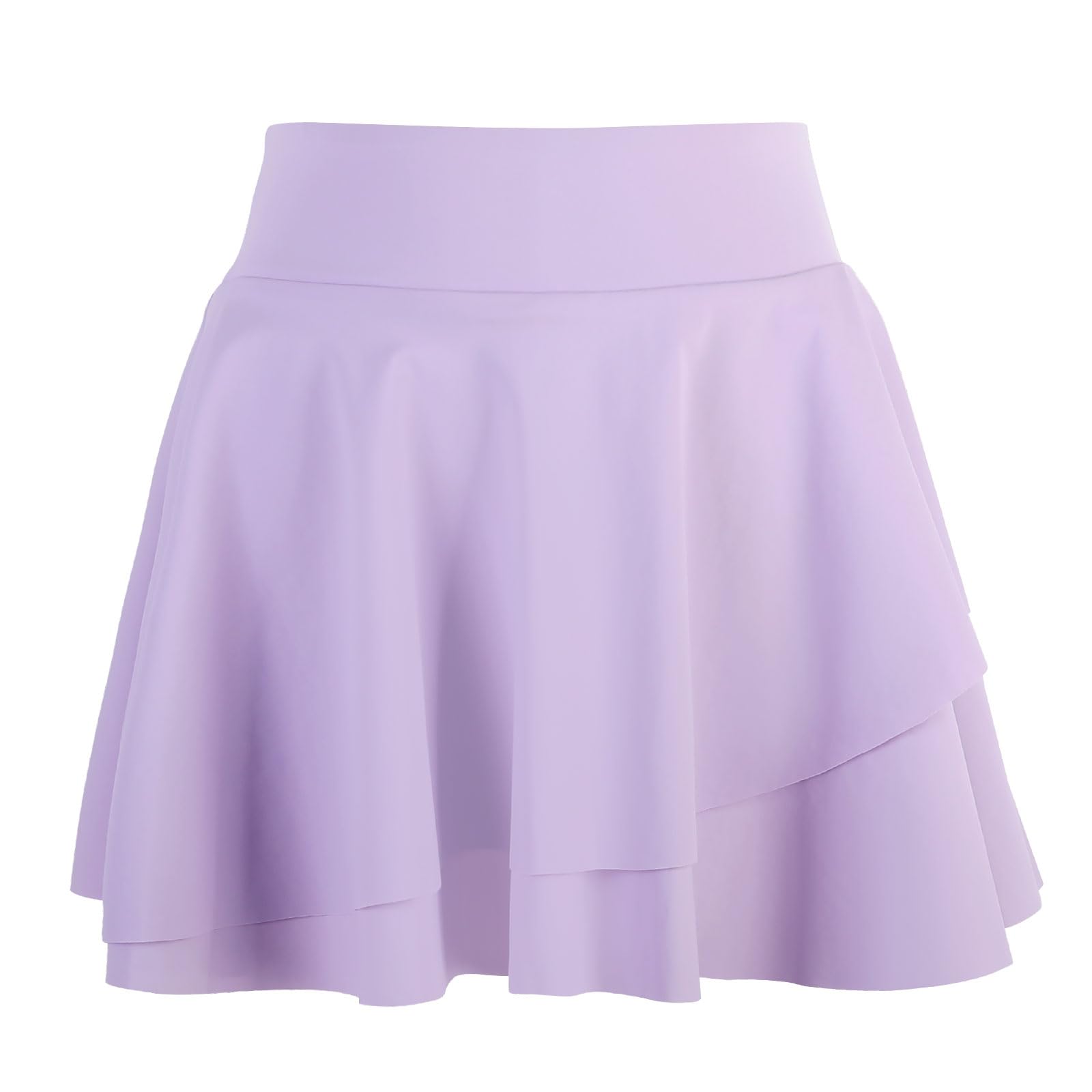 Bezioner Tennisrock Mädchen,Hohe Taille Hosenrock Faltenrock mit Taschen Hose Golf Skorts Plissierte Skater Sportrock Kinder Schuluniform