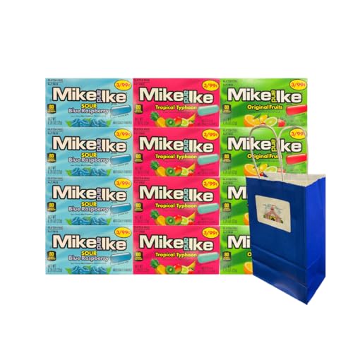 Variety Pack Mike and Ike Candy 12 Pack snack 0.78 oz miniatura 1