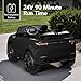 Best Choice Products Kids 24V 2-Seater Licensed Range Rover Sport Electric Ride On Car Truck w/ 132lb Weight Capacity, Parental Remote Control - Black