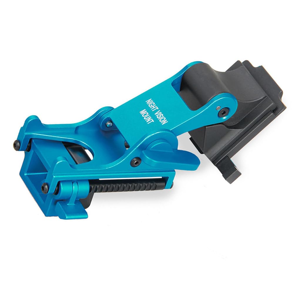 PVS 14 NVG Mount Helmet Rhino Arm Mount Compatible with PVS-14/PVS-7 Night Vision Goggles for Fast M88 MICH Helmet (Blue)