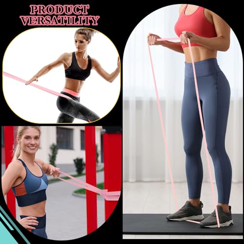 Image of 8 Pcs Resistance Bands Pull up Bands Pull up Assistance Bands Exercise Workout Bands for Working Out Muscle Training Physical Therapy Muscle Training Men and Women