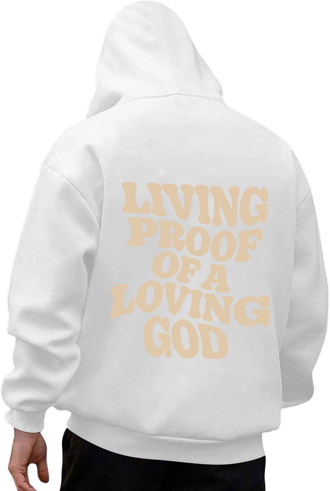 Men's Oversize Y2K Letter Print Pullover Hood Leisure Jacket Thick Sweat Jacket Lightweight Sweatshirt Jackets Vintage Jogging Jacket Fleece Coat Streetwear Loose Teddy Jacket Long Sleeve
