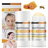 2 Stück Rolimey Botoxmin Bienenvenom Straffungsserum Stick, Bienengift Gesichtsserum, Professional Bienengift Feuchtigkeitsspendend & Anti-Falten-Creme, Natürliche Inhaltsstoffe, für Alle Hauttypen