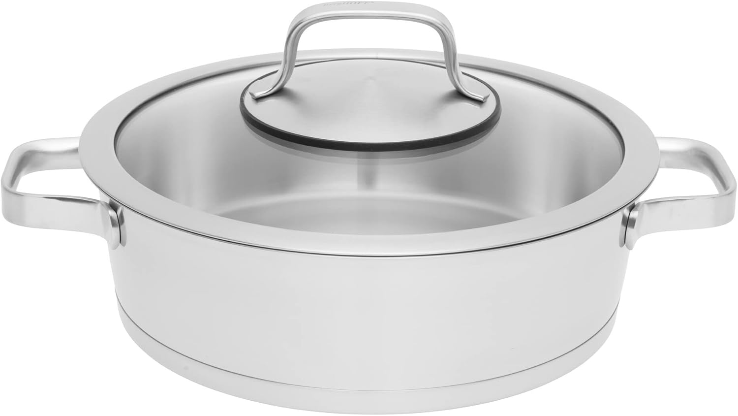 BergHOFF 1110005 10pc (S) Pans Saucepans – Kits Kit (Stainless Steel, Stainless Steel, Stainless Steel, Stainless Steel, Glass, Ceramic, Gas, Halogen, Induction, Sealed Plate)