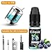 E-Líquido, 12 X 10mL E Liquido Vaper Sin Nicotina, E-Liquid VG70/PG30, Set...