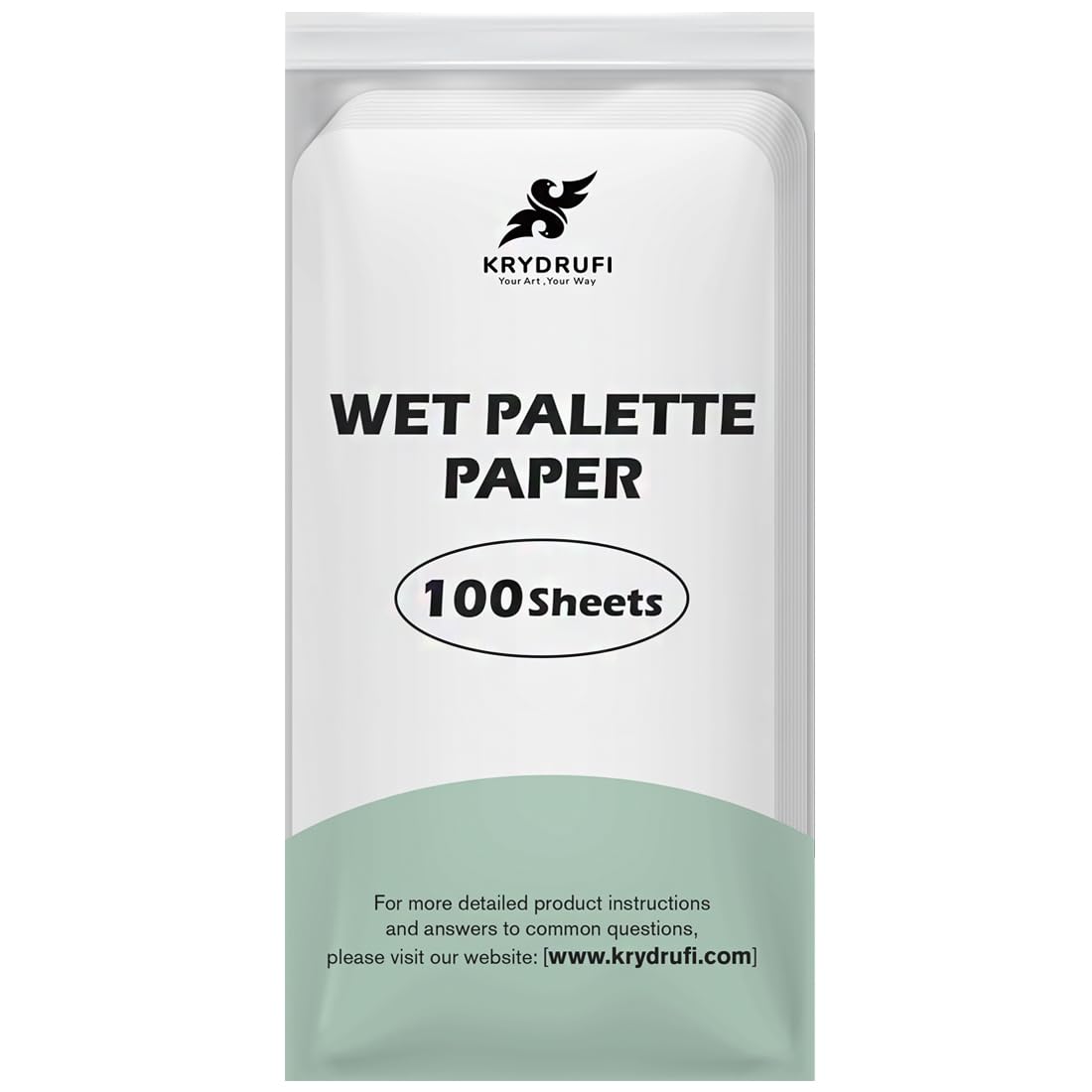 KRYDRUFI Wet Palette Papers for Miniature Painting (Miniature/Wet Palette Papers)