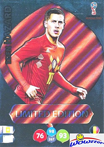 Amazon.com: Eden Hazard Belgium 2018 Panini Adrenalyn XL WORLD CUP