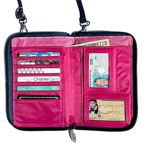 Image of RFID BLOCKING CAMBRIDGE CROSSBODY PHONE WALLET | RFID BLOCKING