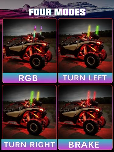 Luces LED anti rotura con base flexible para rutas Offroad 5