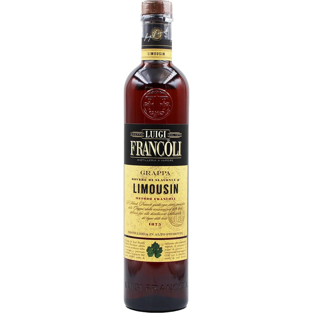 Luigi Francoli Grappa del Piemonte Barrique Del Limousin 42,5% Vol. (1 x 0.7l)