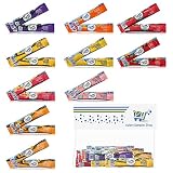 Water Flavoring Packets (20) Sugar Free Drink Mix Packets; Crystal Light Lemonade, Peach Mango Tea,