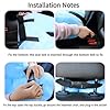 FHSGGP Travel Pillow Car Pillow Kid Car Sleeping The Sleeping Aid for Adults and Kids on Road Trips Kids Travel Pillow Gray