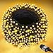 LED Lichterkette Außen, 10 m 100 LED Weihnachtsbaum Lichterkette, 8 Modi LED Lichterkette Innen mit Timing- und Speicherfunktion Für Weihnachten, Party, Hochzeit, Garten, Balkon Deko (Warmweiß)
