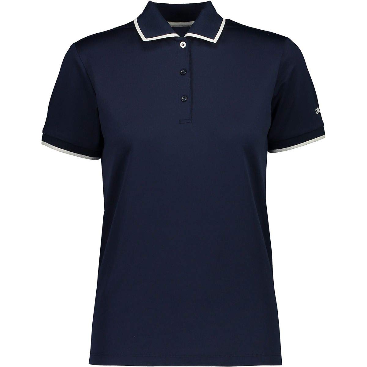 CMP - Polo elástico para mujer, Azul, S