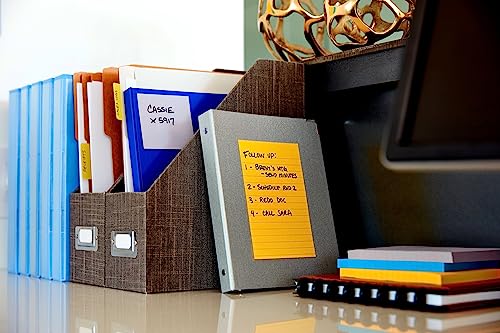 Image of Post-it Super Sticky Notes, Colors of the World Collection, 4 in x 6 in, New York (660-3SSNY)