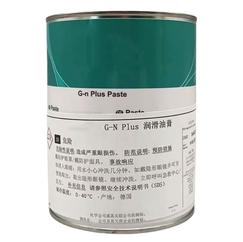MOLYKOTE G-N Plus Paste 1 kg di grasso lubrificante al bisolfuro di molibdeno ad alte prestazioni per cuscinetti ingranaggi e fili ad alta capacità di carico basso coefficiente di attrito