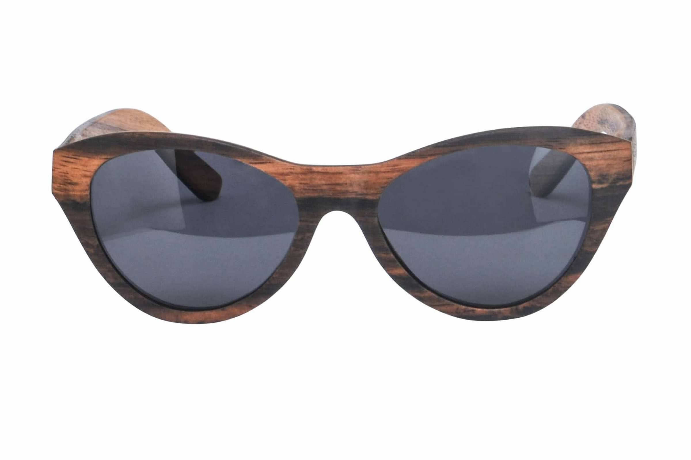 SHINU Gafas de Sol Polarizadas Hombres Gafas de Pesca Madera UV400 Gafas de Conducción Gafas Madera de Bambú-TU1860101015