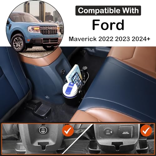 Expansor de portavasos trasero para Ford Maverick 2022-2024 miniatura 2