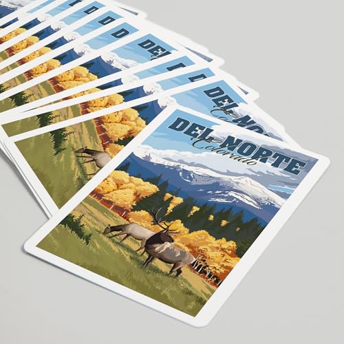 Baraja de Poker Del Norte Colorado 52 Cartas miniatura 5