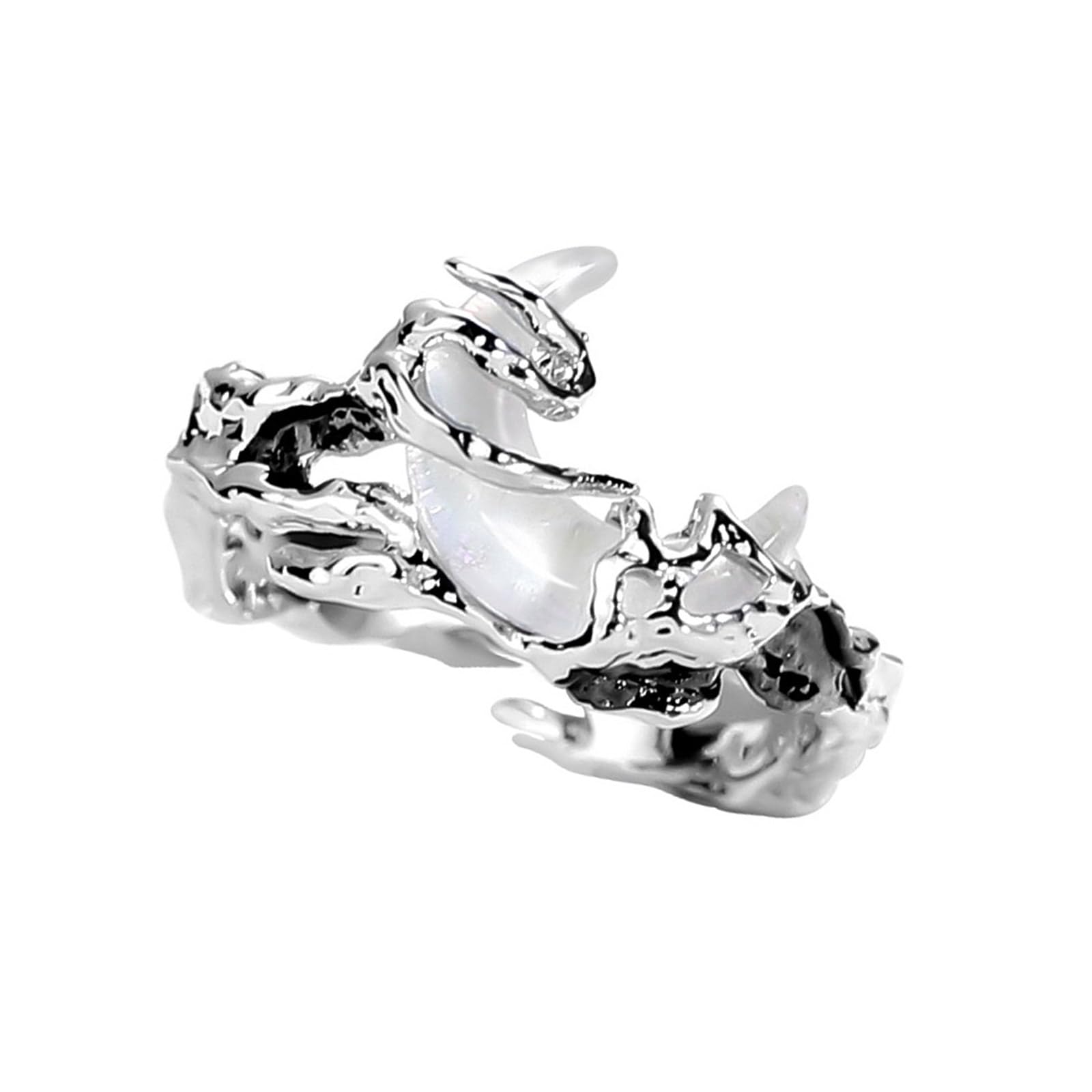 Multipurpose Couple Rings With Sun And Moon Designs Sturdy Alloy Resistant To Tarnish And Wear Jewelry Accessory Trendy Styles