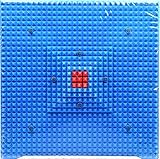 RSGM Akupressurmatte II - Deluxe Fußentspannungsmassagegerät reduziert Schmerzen, Fersenschmerzen, Knieschmerzen, Beinschmerzen