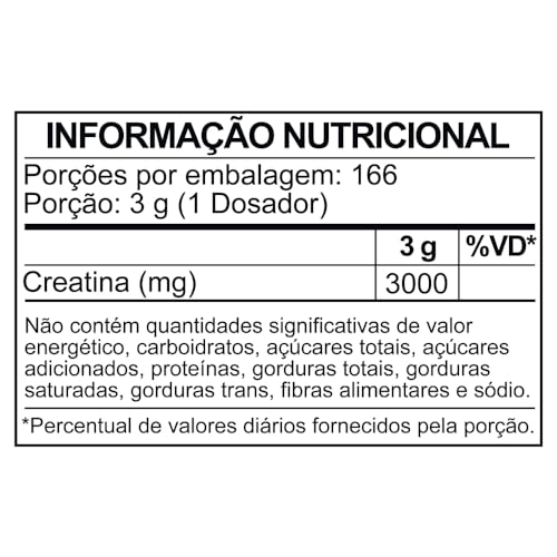 Atlas Creatina - 500g - Iridium Labs | 100% Pura Monohidratada | 166 Doses