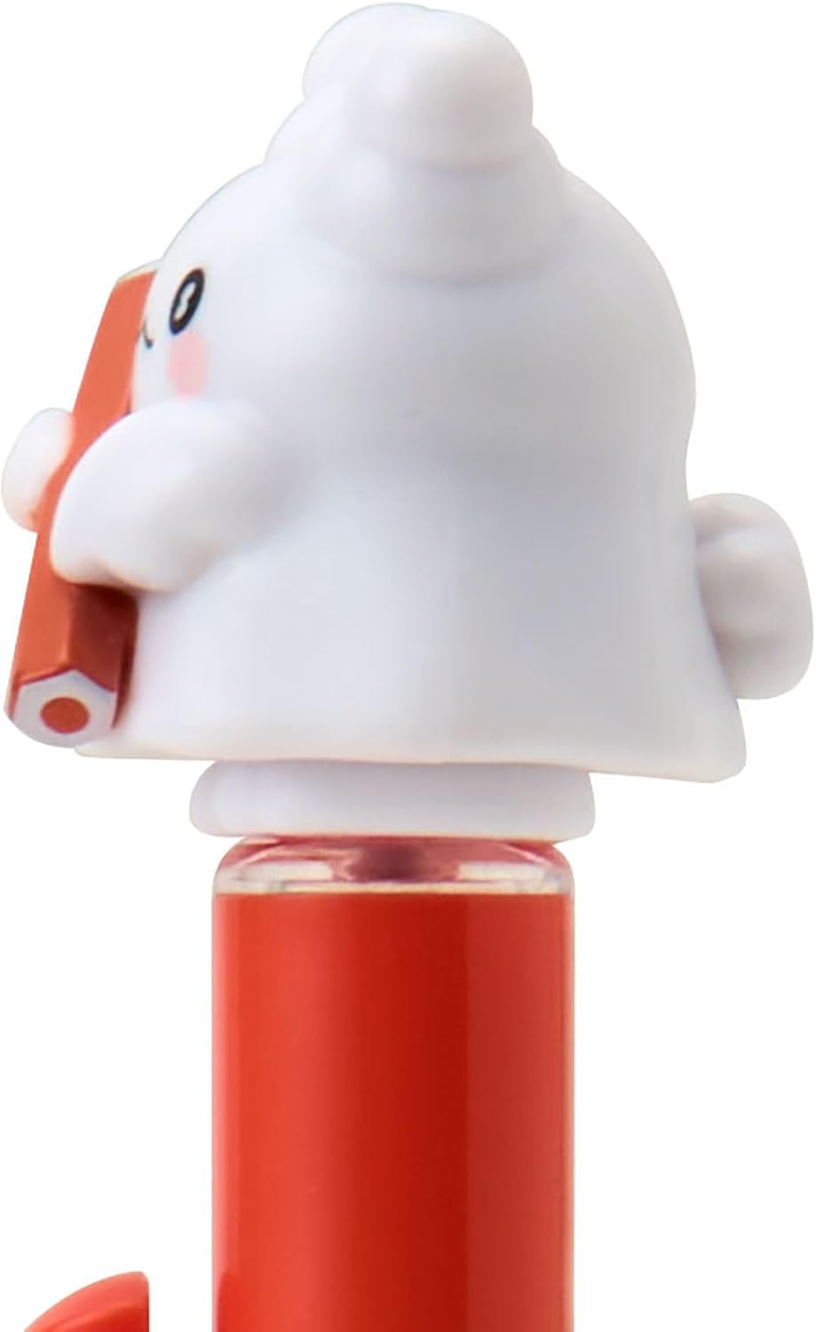 Sanrio 927139 Hanamaru Ghost Ballpoint Pen with Mascot, ABS Resin, Ink Color: Black
