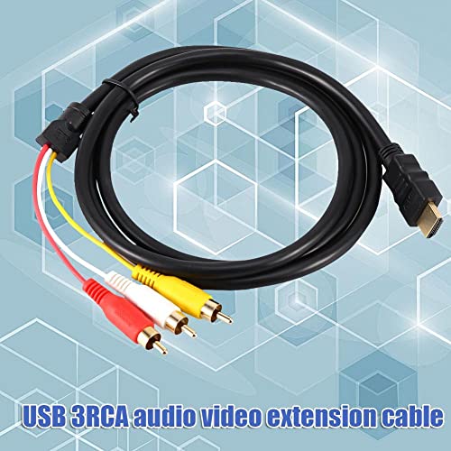 Jadeshay HDMI to RCA Converter Cable 1.5m 5ft - Image 2