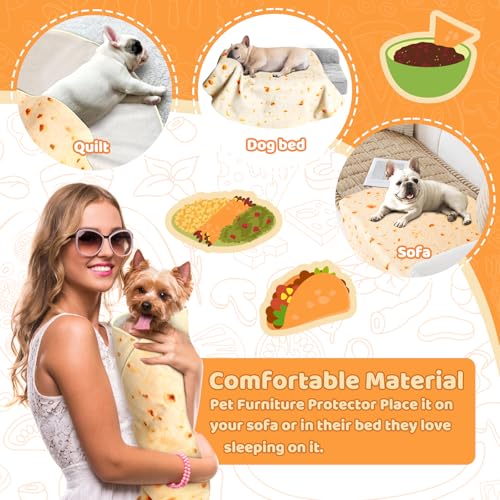 Image of 31.5 inch Large Cat Grooming Wrap for Cutting Nails, Self-Stick Dog Cat Burrito Wrap with Nail Clippers Kit, Soft Tortilla Blanket Pet Tool Gifts for Multifunctional Care Medicine Anti-Escape