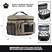 High Speed Daddy 10mm Thick Insulated Adult Lunch Bag - Leak Proof for Hot & Cold Temperature - Tactical Style Easy To Clean, Durable & Water-Resistant - Sturdy Handle, Strap, & Pockets - Men & Women
