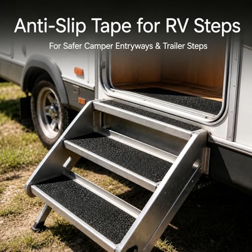 Image of 16 Inch x 20FT Anti Slip Traction Tape, Wide Non Slip Grip Tape with 80 Grit Abrasive Surface for Stairs, Ramps, Walkways, Garage Floors, Indoor Outdoor, Black