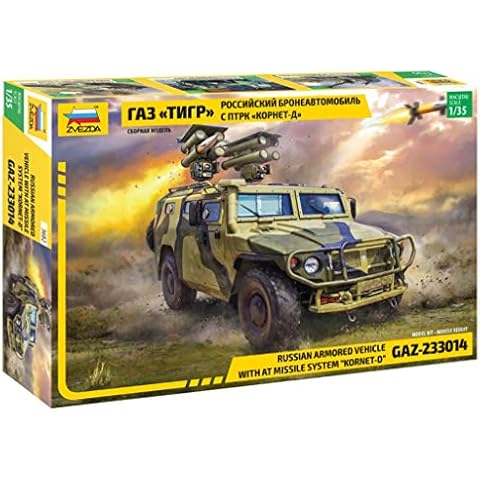 Kit de construcción de plástico detallado a escala 1:35 Cover