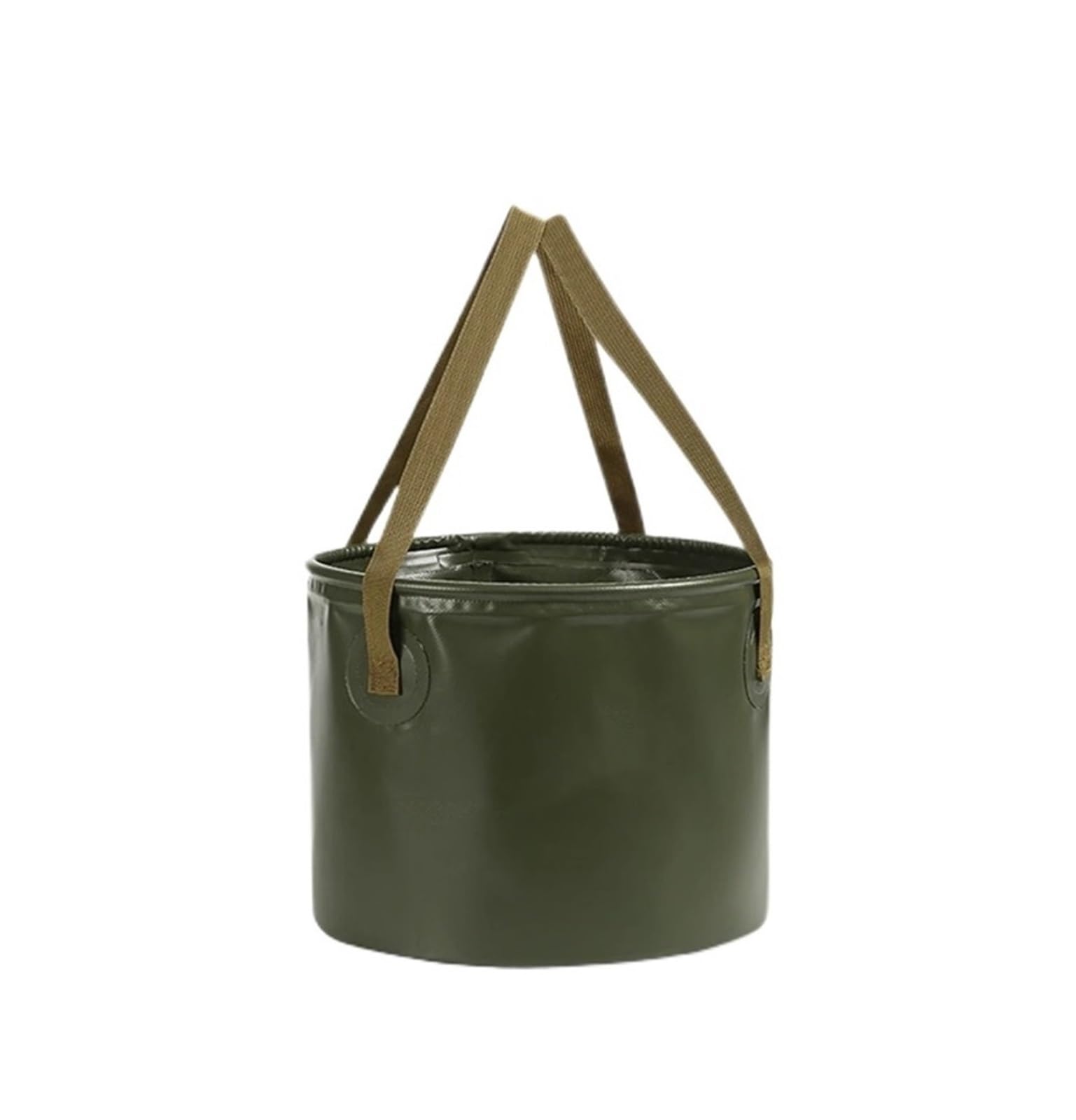 Seau de camping portable pliable étanche – Bassin de voyage multifonctionnel pour la randonnée, la pêche et le stockage en plein air, idéal pour les outils et le café – Durable et léger