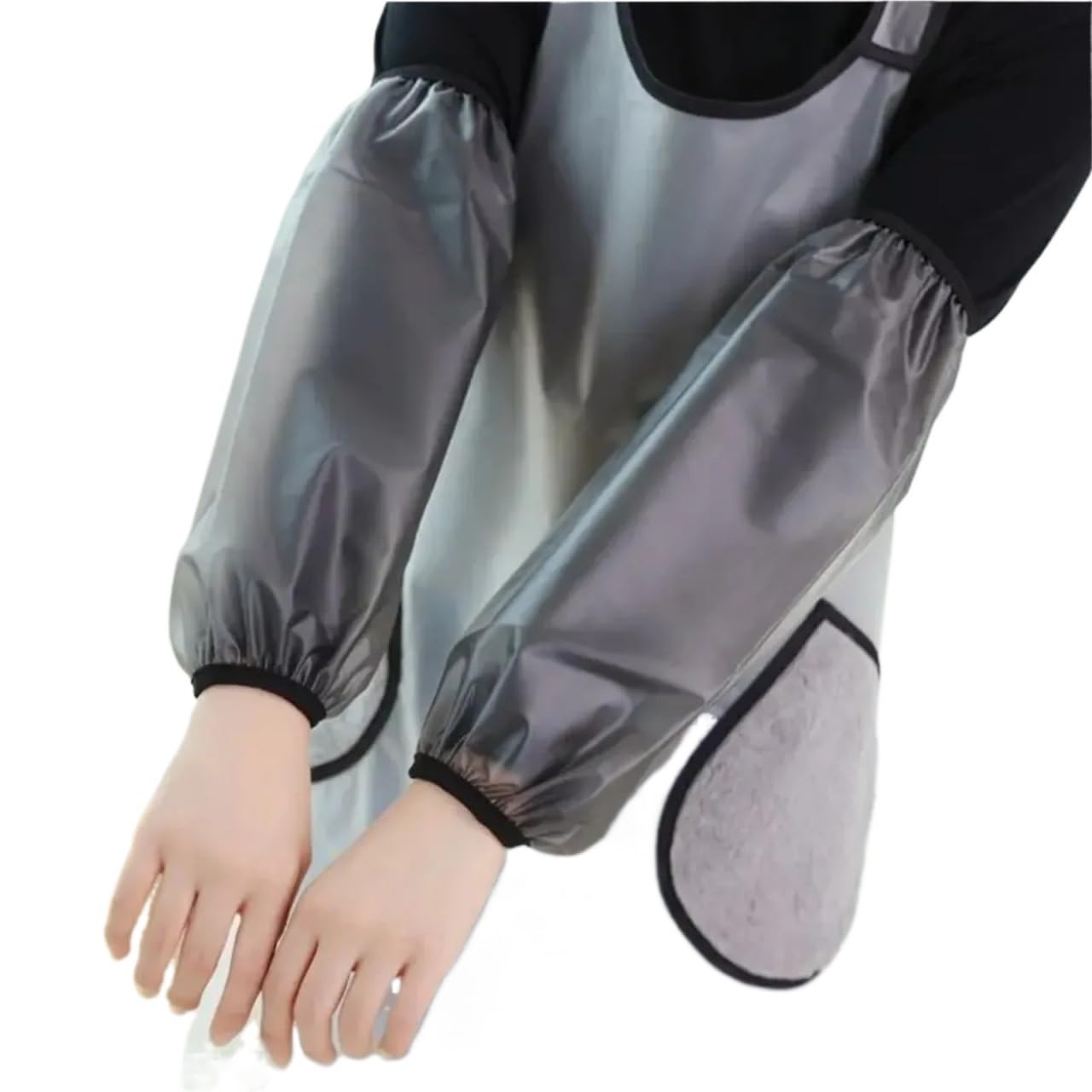 LOVSSU Waterproof Oversleeves Waterproof Sleeve Cover With Elastic Cuffs Oil Proof For Kitchen Cooking Cleaning Protection