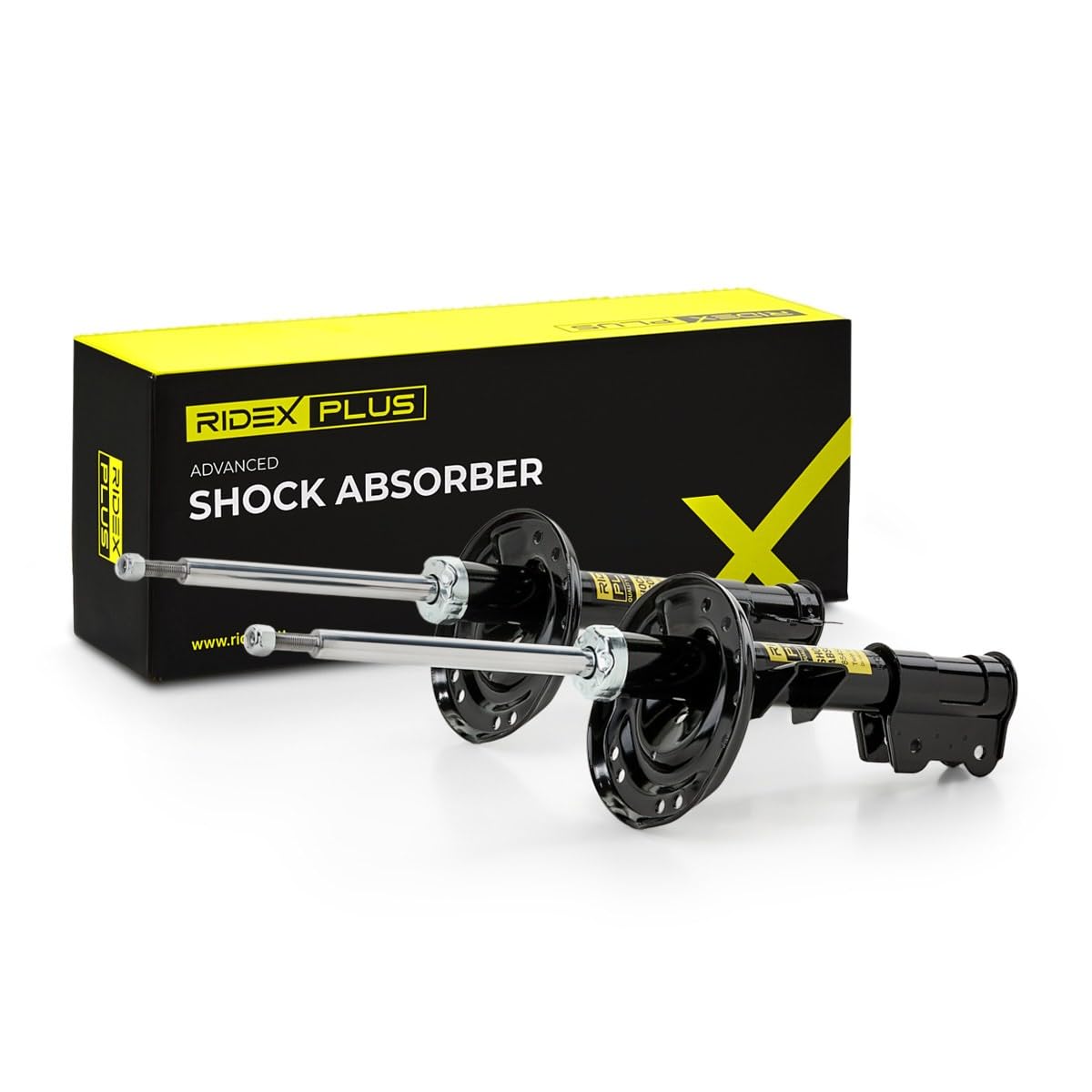 RIDEX PLUS 854S2194P 2x Ammortizzatore Anteriore Anteriore Sinistra Anteriore Destra Compatibilità con FIAT 500 312