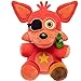 Ecgntr Anime Cinq Nuits dans la Peluche en Peluche de Freddy 18cm Rouge Fox Foxy FNAF Peluche Peluche Peluche