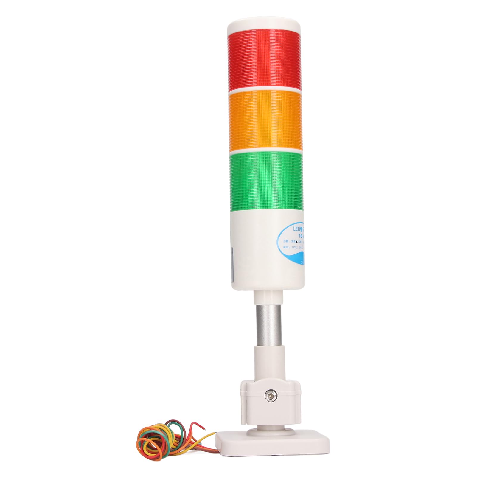 Facility Safety Products 12V LED Stack Tower Light - Industrial Andon ...