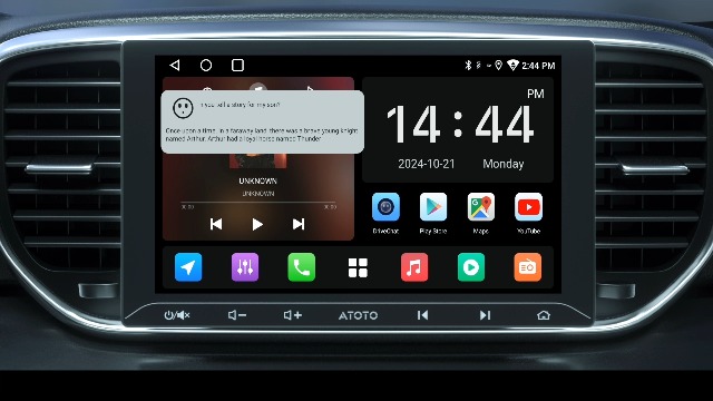 Amazon.com: ATOTOEXCEL A5L 10.1 inch Android Double DIN Car