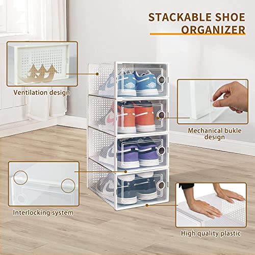 La Mejor Recopilación de Caja zapatera de plastico que puedes comprar esta semana. 9 caja zapatera de plastico marca MCSWSEE (3)