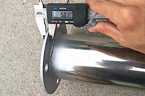 Postes de segurança para calçadas de concreto, fortes cones de trânsito de aço inoxidável para uso c