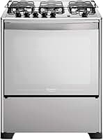 Fogão 5 Bocas Dako Magister Style Espelhado com Mesa Inox Bivolt