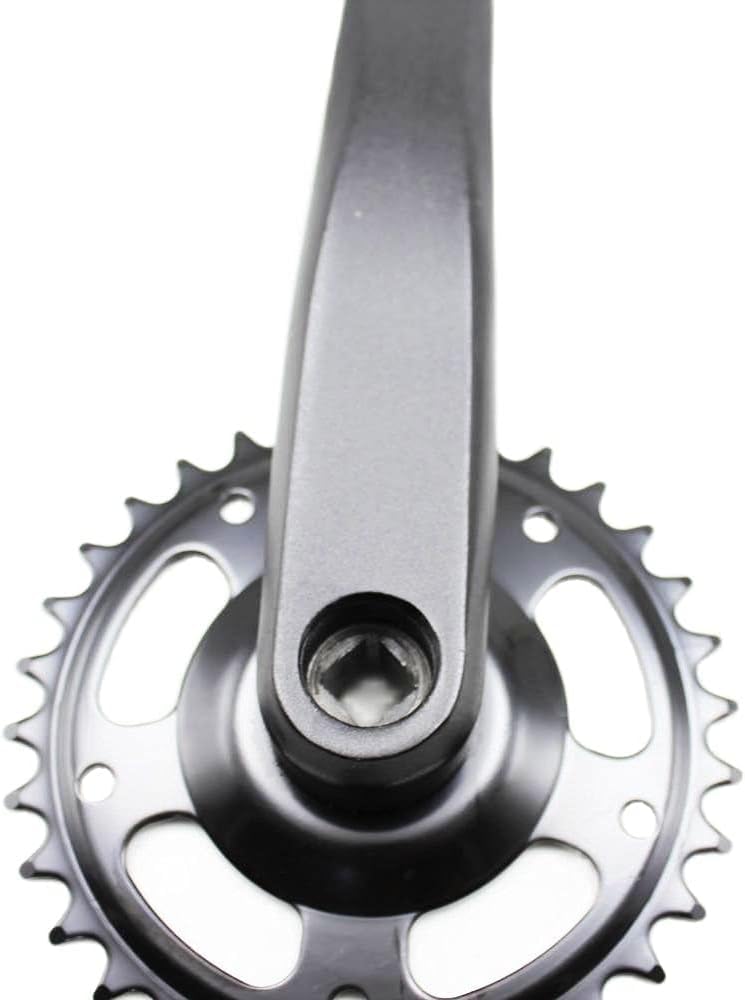 tarcza rowerowa, Pierścień łańcucha korbowego, mechanizm korbowy rowerowy jednobiegowy do roweru składanego 32T * 170mm tarcza ze stopu aluminium