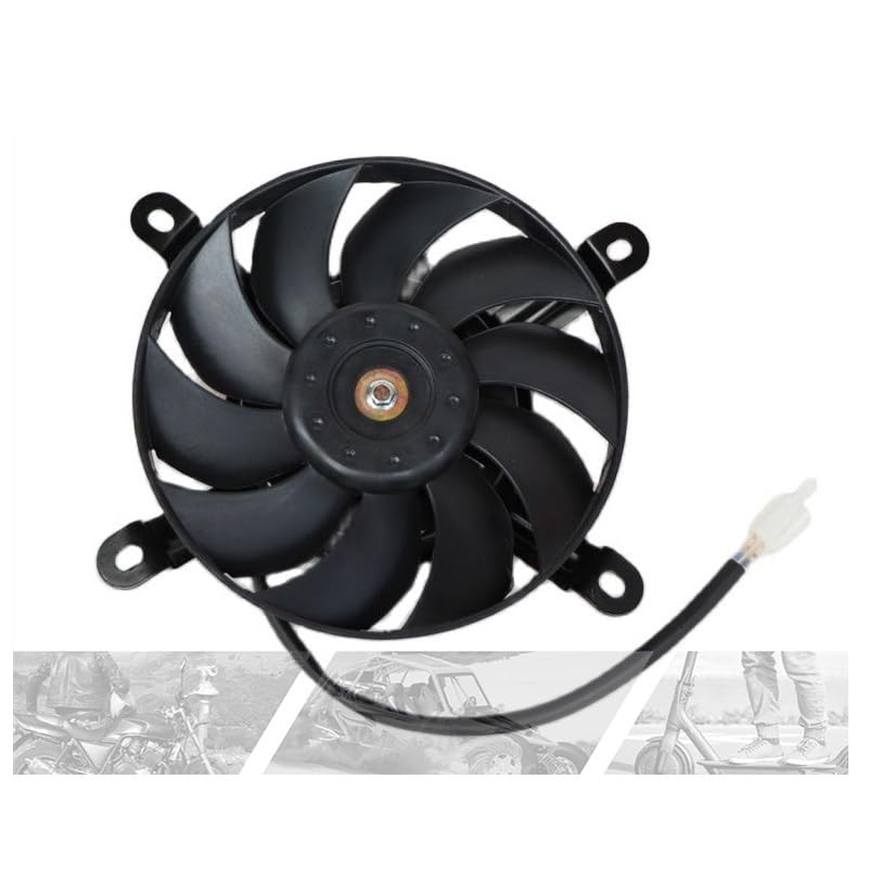 Ventilateur de refroidissement pour moto et radiateur à eau - 5
