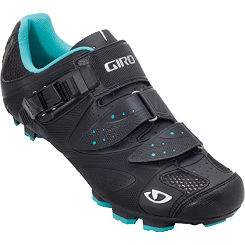 Giro SICA Shoe - Women's Black/Teal, 38.0
