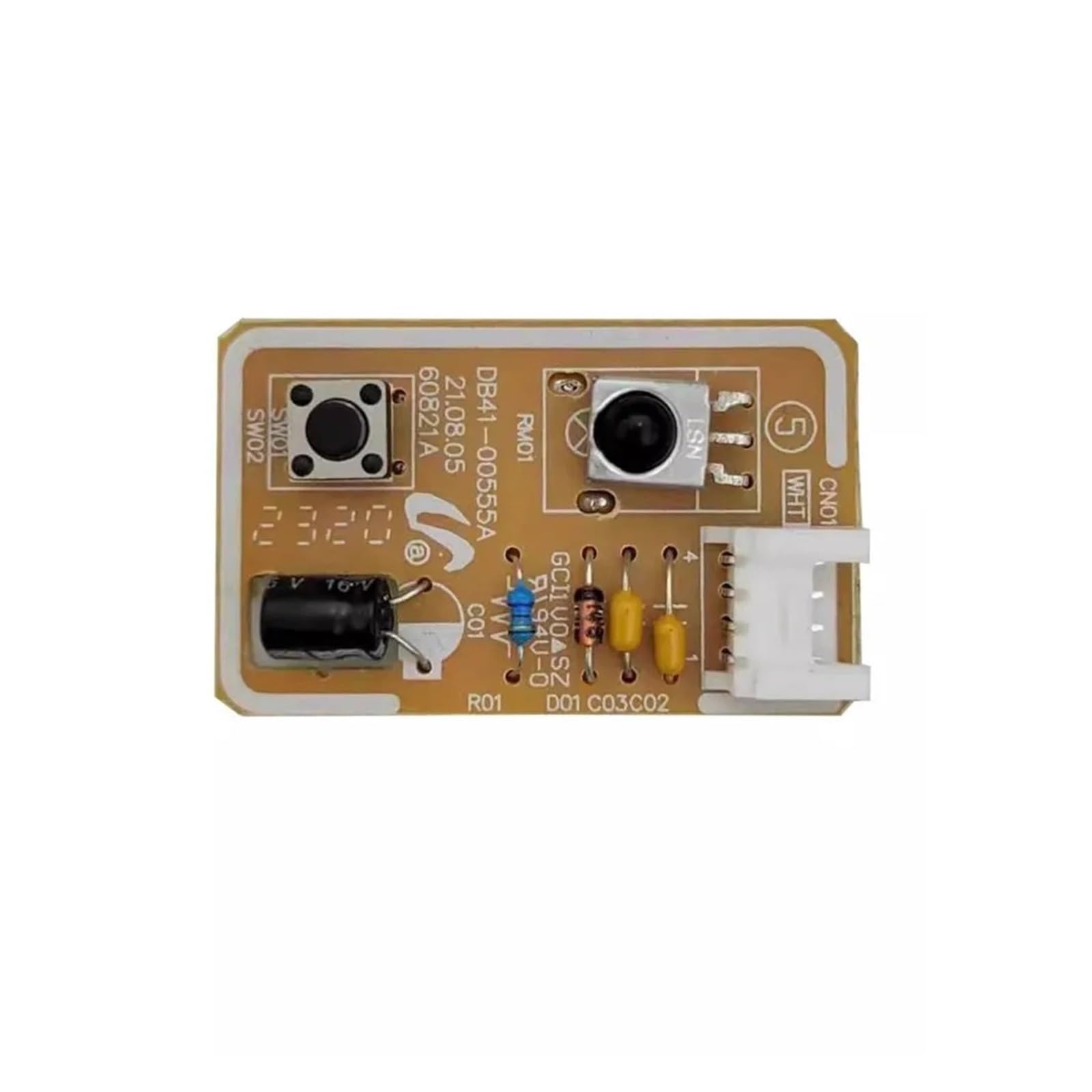 Indoor Unit Signal Receiving Control Board，Compatible For Samsung，DB41-00555A Air Conditioner Display Pushbutton PCB Conditioning Part