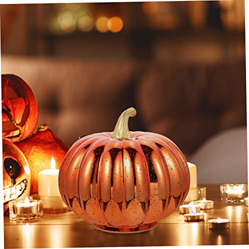 Lampe Citrouille Halloween Décorative pour Éclairage de Table sans Danger - 6