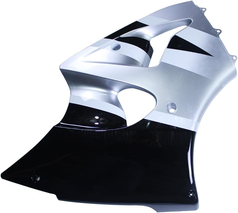 Complete Fairing Kit For Kawasaki ZX6R 2000 2001 2002 ZZR600 2005 2006 2007 2008 Fairings ABS Plastic Bodywork BodyKit-Silver White Black